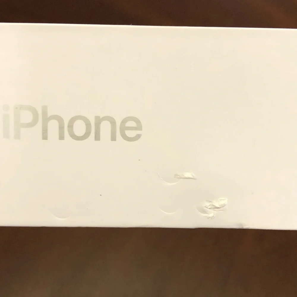 Original Empty Apple iPhone 8 256GB White / Gray Box (No contain the cell phone)